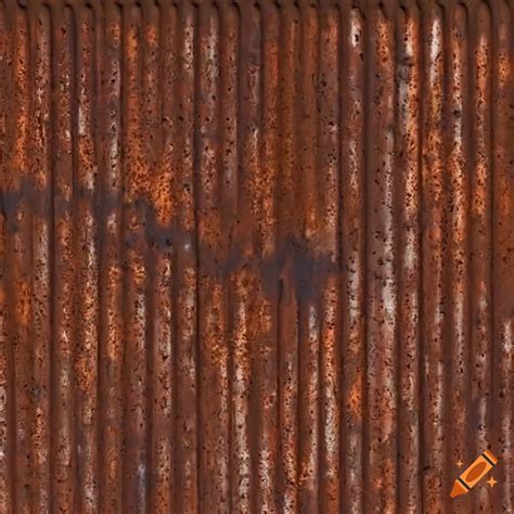 textured rustic metal siding